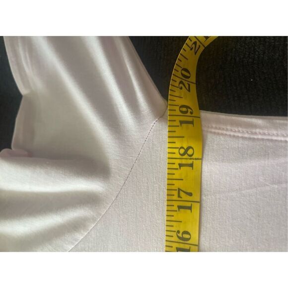 Athleta Womens Light Pink Raglan Sleeve Cowl Neck Tunic Hoodie Size Medium - Picture 14 of 16